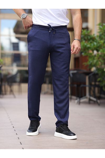 BASEL.CO Summer Thin Linen Jogger Pants