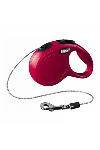 Flexi Classic String Xsmall 3 Meter Red Automatic Dog Walking Collar
