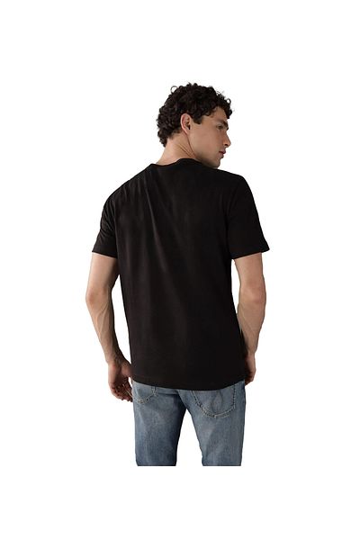 Calvin Klein Cotton Regular Fit Crew Neck Logo t Shirt K10K 113800 Beh Men's t Shirt