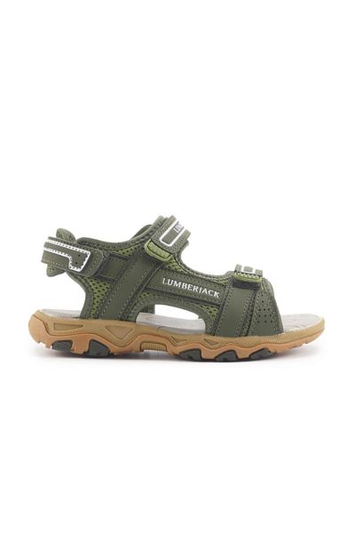 lumberjack Loten 4Fx Khaki Boy Sandals
