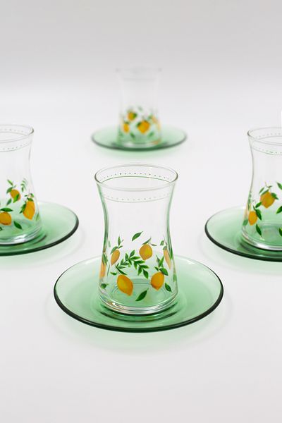 Rakle 12 Piece Bodrum Tea Set 170 Cc