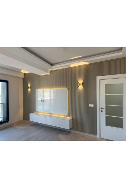 DOGGA Mdf Duvar Panelleri Cnc İşleme Dekoratif Duvar Paneli 12MMX150MMX2800 6'lı Paket