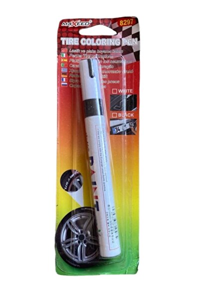 Universal MOTOSİKLET*ARABA PLAKA BOYAMA KALEMİ SİYAH