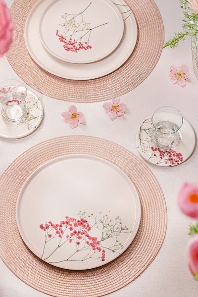 Rakle Cara Ceramic 4-Piece Cake Plate Set 20 cm