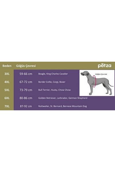 Petza Medium and Large Breed Dog Raincoat - Rajah