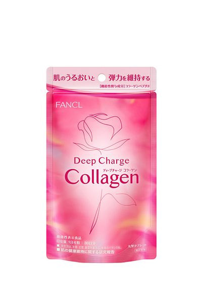 Fancl Deep Charge Collagen Tablet I Japanese Marine Collagen I Collagen Peptides 180 Tablets