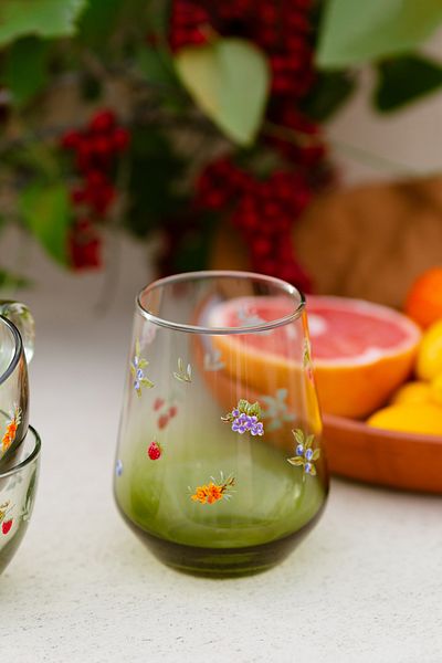 Rakle 425 Cc 4 Pieces Water Glass Jardin Set