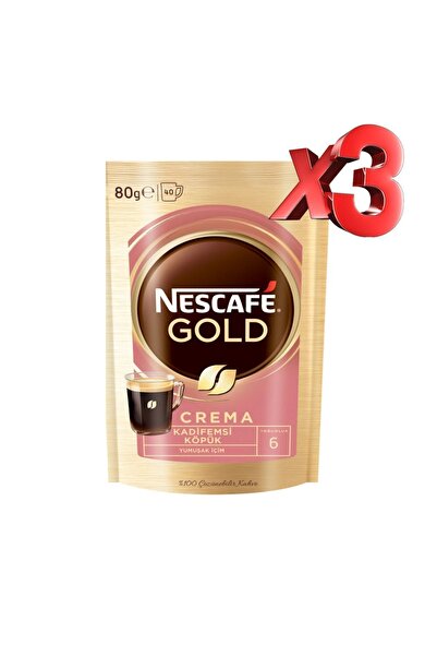 Nescafe Gold Crema 3lü Set Yeni Özel Seri