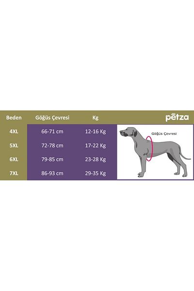 Petza Medium and Large Breed Dog Fleece Sweat - Kotka