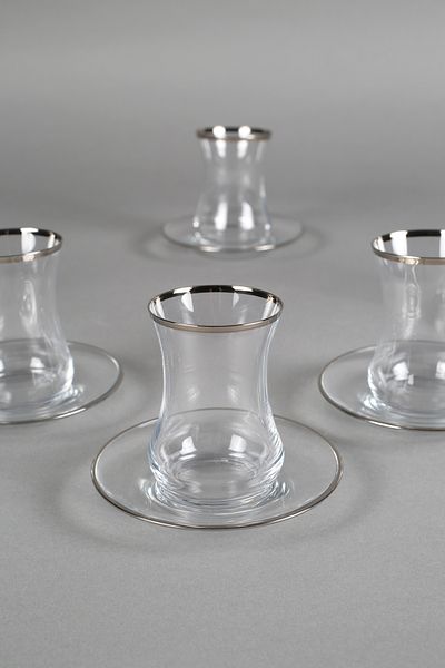 Rakle Avantgarde Platinum 12 Piece Tea Set 150 cc