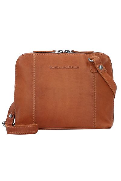 The Chesterfield Brand Wax Pull Up Shoulder Bag Leather 20.5 Cm