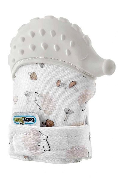 Babyjem Teether Glove Hedgehog 612 Ecru