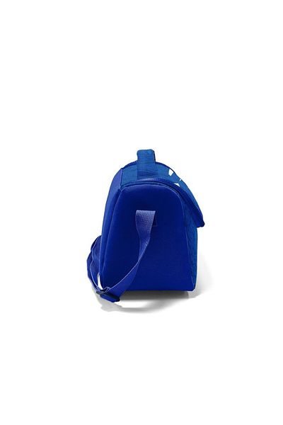 Coral High Navy Blue Saks Football Patterned Thermo Lunch Box 22797