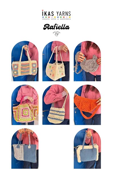 destini Soft Raffia Paper Twine - Ideal for Hobby, Crochet & Hand Knitting, Bag, Supla & Hat Making