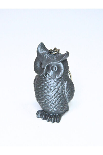 rmys Baykuş Anahtarlık- Gümüş