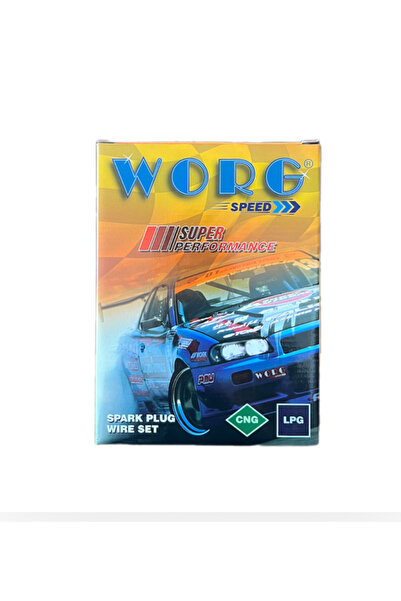 WORG Fiat Tofaş Doğan Slx 8.5 Mm Performans (MAVİ) Buji Kablosu S Slx Motor - 7706494