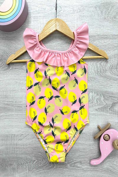 My Kids Wear Κορίτσι - Μαγιό Cross Ruffle Strap