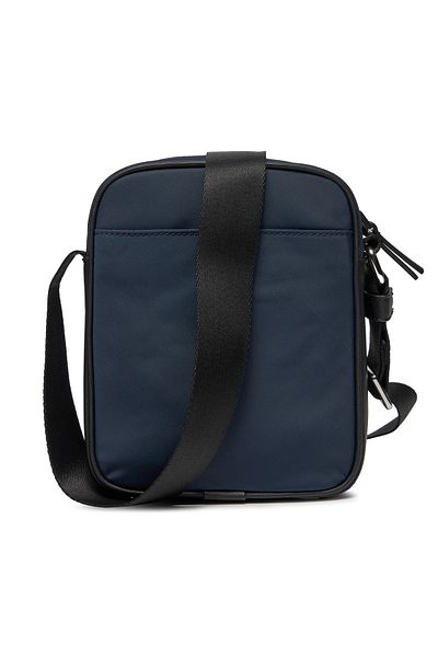 Tommy Hilfiger Men's Brand Logo Adjustable Shoulder Strap Stylish Looking Dark Blue Shoulder Bag Suitable for Daily Use