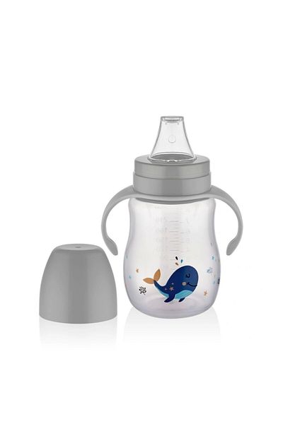 Babyjem Non-Drip Drinker 250 ml Gray