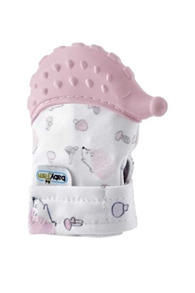 Babyjem Diş Kaşıyıcı Eldiven Kirpi 612 Pembe