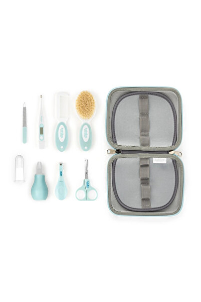 Babyjem Set de îngrijire pentru bebeluși, albastru, 9 piese