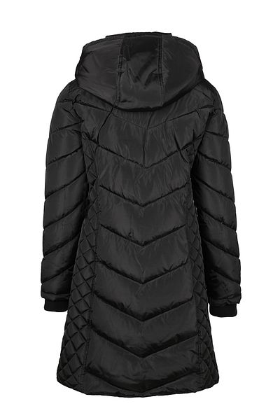 Tommy Hilfiger Women's Black Coat - Tw4Mp227 Model