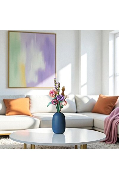 Sunster Company™ Sunster Company™ Mini Ebedi Lavanta Çiçekler Yapı Blokları | Kendin Yap Seti – 547 Parça | Dekoratif