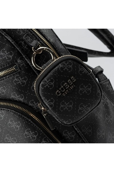 Guess Power Play Women's Backpack - Qg 900633 -Black