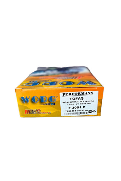WORG Fiat Tofaş Doğan Slx 8.5 Mm Performans (MAVİ) Buji Kablosu S Slx Motor - 7706494