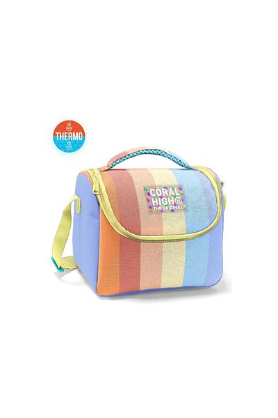 Coral High Kids Colorful Striped Thermo Lunchbox 22780