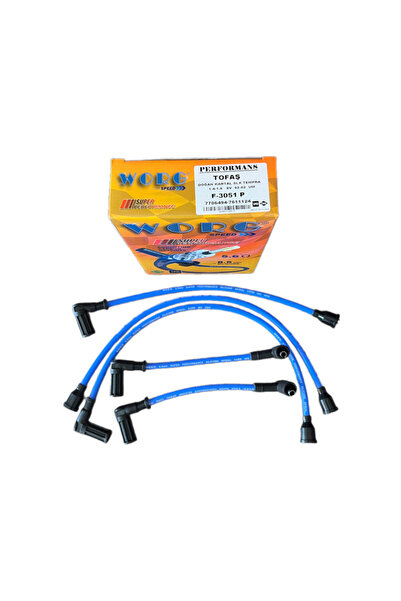 WORG Fiat Tofaş Doğan Slx 8.5 Mm Performans (MAVİ) Buji Kablosu S Slx Motor - 7706494