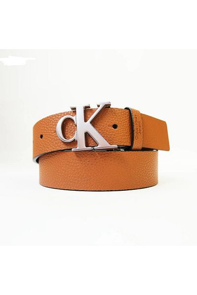 Calvin Klein Men's Belt 11Kj020003-Tan