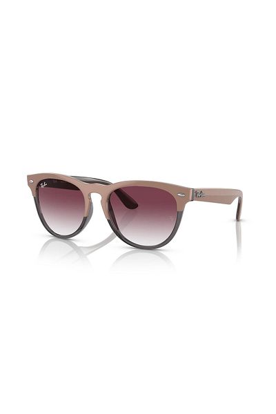 Ray-Ban Ray Ban Unisex Phantos Sunglasses- Rb 4471 - Lense Size:54mm - Beige On Transparent Grey