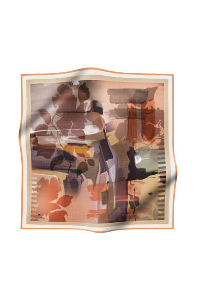 Vissona Μεταξωτό κασκόλ Twill