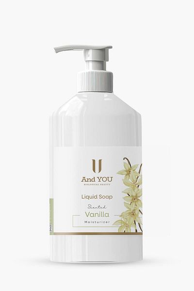 AND YOU Liquid Soap (with Vanilla) / Vanilla Scented Liquid Soap 500 ml