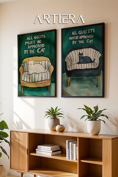 HİGUERA Airbnb Hotel Reguli pentru animale de companie Pictură în ulei Feel Dual Wood Framed Wall Painting
