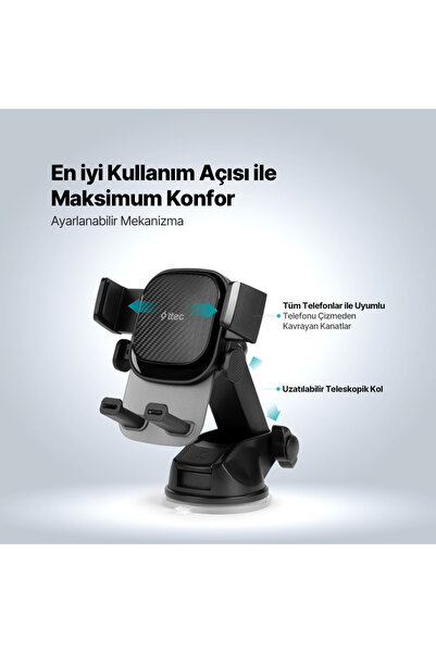 Ttec FlexGrip Move Araç İçi Telefon Tutucu 2TT34 melodi