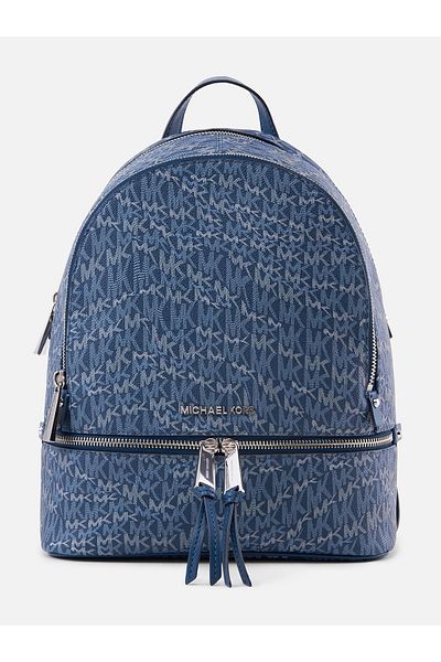 Michael Kors Women's Backpack - 30F2Sezb2I-Blue Model