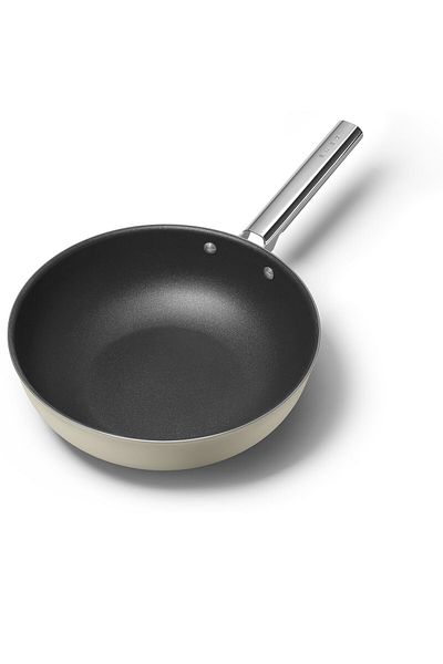 SMEG Wok Pan 30 cm Ckfw3001Crm