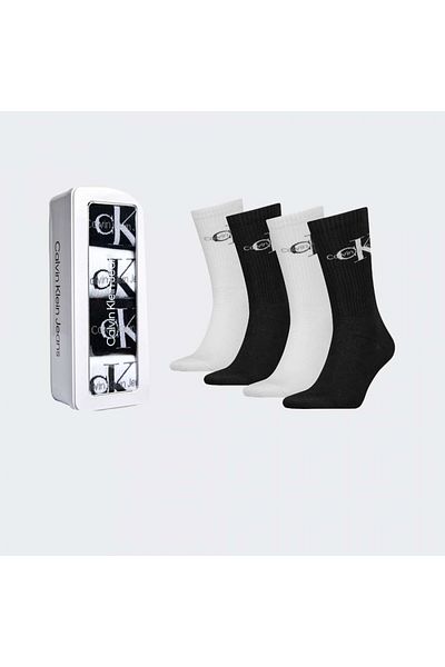 Calvin Klein Men's 4-Piece Socks 701224125 -001