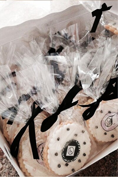 BeySüS 40lı Şeffaf Jelatin Çok Amaçlı Lokum Çerez Poşeti 8x21cm