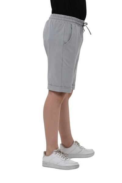 ERDEM KIDS Male Child Basic Cotton Combed Double Leg Pocket Shorts