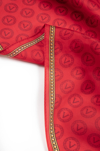 Vissona Red Gold Fresh SilK Women's Shawl - 90x210