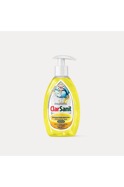 clarsanit Detergent de vase Lămâie - 500 ml