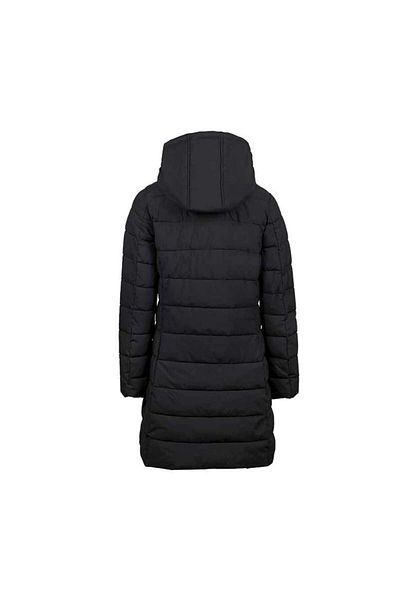 Tommy Hilfiger Women's Hooded Coat Tw2Mp810-Black
