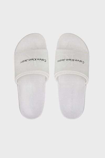Calvin Klein Logo Slippers Ym0ym00361 Ybr Men's Slippers Ym0ym00361
