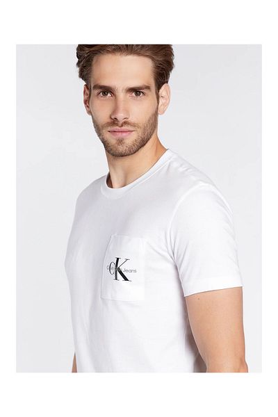 Calvin Klein Men's T-shirt J30j320936-fiber