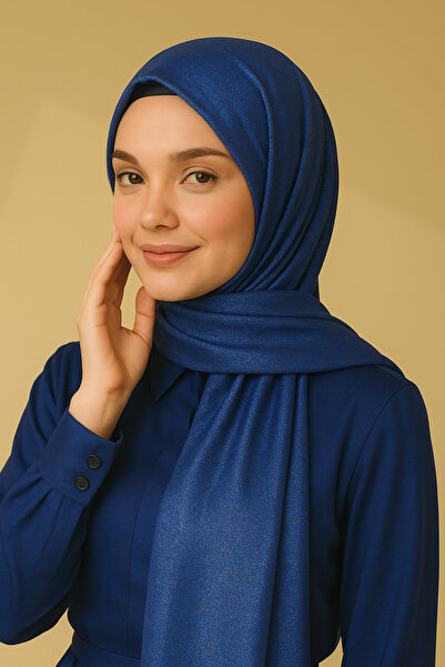 Ramellia شال جان جان شال لامع الملمس - شال سهرة أنيق لامع - شال جانجان