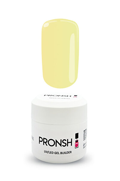 Pronsh Builder Jel 50ml Milk Yellow , Açık Sarı , (Butter Yellow) Uv/led Prot...