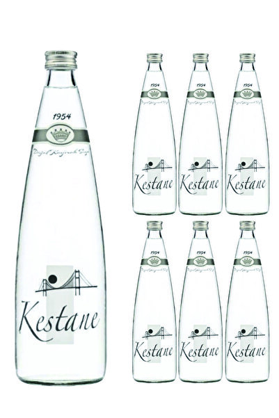 kestane Doğal Kaynak Suyu Cam şişe 6 x 750 ML